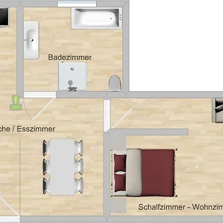 Ferienwohnung Dauchingen 아파트 Dauchingen